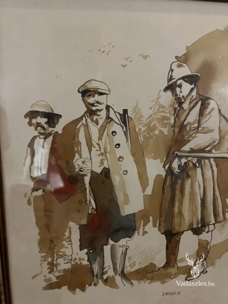 Veszey vadászjelenet