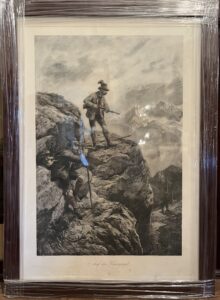Auf der Gemsjagd (Alpesi zergevadászat)